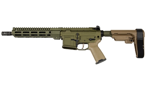 Picture of San Tan Tactical STT-15, Semi-automatic, AR, 556NATO, 10.5", MultiCam Tropic, 30 Rounds, Cerakote, No Brace STT15-C-556-10-TROPMC