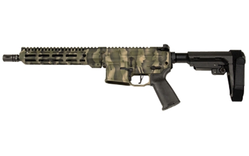 Picture of San Tan Tactical STT-15, Semi-automatic, AR, 556NATO, 10.5", Camo, 30 Rounds, Cerakote, No Brace STT15-C-556-10-TIGS