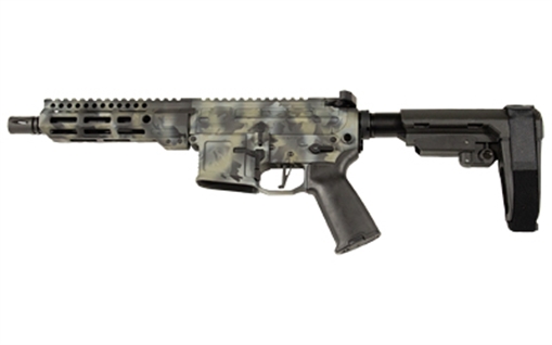 Picture of San Tan Tactical STT-15, Semi-automatic, AR, 556NATO, 7.5", MultiCam Black, 30 Rounds, Cerakote, No Brace STT15-P-556-7-MCB