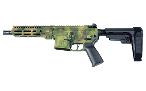 Picture of San Tan Tactical STT-15, Semi-automatic, AR, 556NATO, 7.5", MultiCam Tropic, 30 Rounds, Cerakote, No Brace STT15-P-556-7-TROPMC
