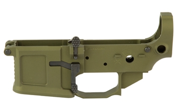 Picture of San Tan Tactical STT-15, Stripped Lower Receiver, Multi Caliber, Anodized Finish, Olive Drab Green STT15-LOWER-ANO-OD