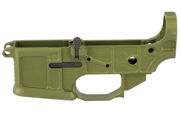 Picture of San Tan Tactical STT-15L, Stripped Lower Receiver, Multi Caliber, Anodized Finish, Olive Drab Green STT15L-LOWER-ANO-OD