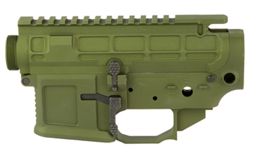 Picture of San Tan Tactical STT-15 Pillar Lower/Upper Receiver Set, Multi Caliber, Anodized Finish, Olive Drab Green STT15-COMBO-ANO-OD