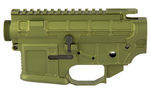 Picture of San Tan Tactical STT-15L, Pillar Lower/Upper Receiver Set, Multi Caliber, Anodized Finish, Olive Drab Green STT15L-COMBO-ANO-OD