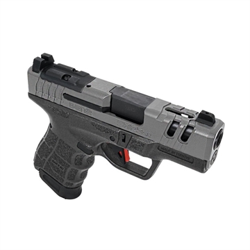 Picture of SAR USA SAR9 SC Gen2 Sub-Compact Frame 9mm Luger 15+1 3.30" Black Steel Barrel, Platinum Cerakote Steel Optic Ready/Ported/Serrated Slide, Black Polymer Frame, Black Polymer Grip SAR9SCG2PT