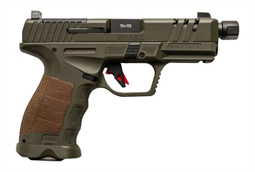 Picture of SAR SAR9 COMPACT SOCOM HGA 9MM 4.7IN THREADED BBL OPTIC READY 3 DOT NIGHT SIGHTS OD GREEN 2/10RD MAG SAR9CSOCOMOD10