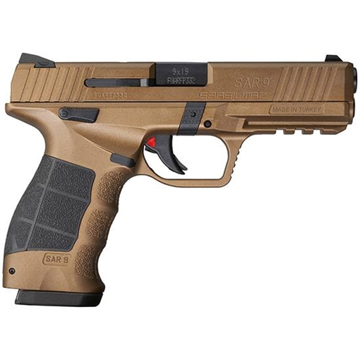 Picture of SAR SAR9 HGA 9MM 4.4IN BBL BRONZE CERAKOTE 2/10RD MAG SAR9BR10