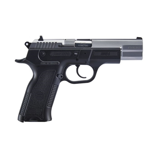 Picture of SAR USA B6 9mm Pistol 4.5" Barrel - Stainless B69ST10