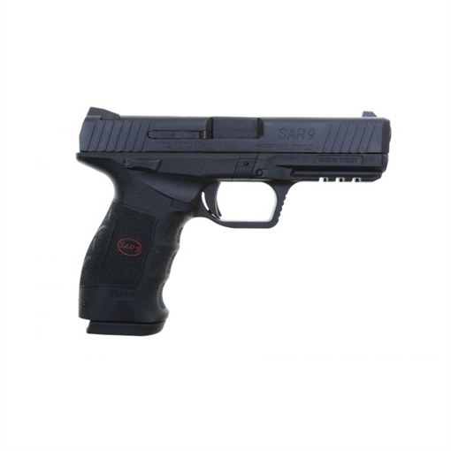 Picture of SAR USA SAR9 Pistol 9mm 4.4 in. Black 10 rd. SAR9BL10