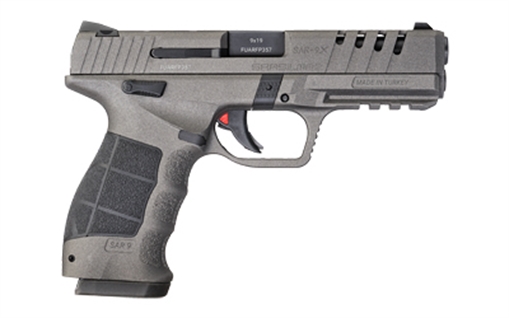 Picture of SAR SAR9X HGA 9MM 4.4IN BBL PLATINUM BODY & SLIDE 1/17RD 1/19RD MAG SAR9XPT