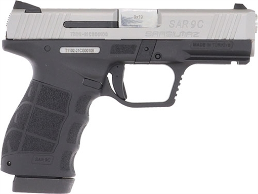 Picture of SAR SAR9 COMPACT HGA 9MM 3.5IN BBL STAINLESS 2/15RD MAG SAR9CST