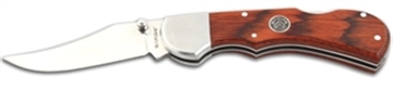 Picture of Sarge Knives Gambler Lock Back Folding Knife 2-3/4" Clip Point Blade Wood SK-404
