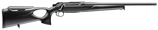 Picture of Sauer 505 Synchro XTC Full Size 270 Win Mag 3+1 22" Matte Blued Threaded Barrel, Matte Blued Saddle Mount Steel Receiver, Black Thumbhole w/Adj Comb Carbon Fiber Stock 80117130