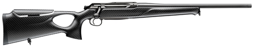 Picture of Sauer 505 Synchro XTC Full Size 300 Win Mag 2+1 22" Matte Blued Threaded Barrel, Matte Blued Saddle Mount Steel Receiver, Black Thumbhole w/Adj Comb Carbon Fiber Stock 80117133