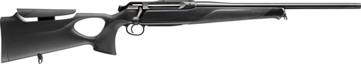 Picture of Sauer 505 Synchro XT Full Size 300 Win Mag 2+1 24" Titanium Gray Threaded Barrel, Saddle Mount Steel Receiver, Black Thumbhole w/Adj Comb Synthetic Stock 80117653