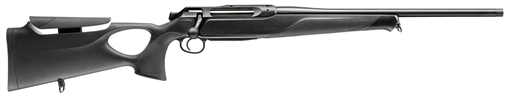 Picture of Sauer 505 Synchro XT Full Size 375 H&H Mag 2+1 24" Titanium Gray Steel Barrel, Saddle Mount Steel Receiver, Black Thumbhole w/Adj Comb Synthetic Stock 80117656