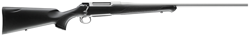 Picture of Sauer 100 Silver XT 6.5x55 Swedish Caliber with 5+1 Capacity, 22" Barrel, Stainless Cerakote Metal Finish & Black Fixed Ergo Max Stock Right Hand (Full Size) S1SX655