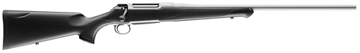 Picture of Sauer 100 Silver XT 7mm Rem Mag Caliber with 4+1 Capacity, 24" Barrel, Stainless Cerakote Metal Finish & Black Fixed Ergo Max Stock Right Hand (Full Size) S1SX7MM