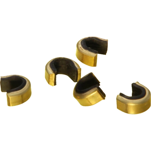 Picture of Saunders Saunders Brass Nok Set Hunter Black 12-14 Strand 100 pk. 3012