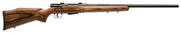 Picture of Savage Arms 25 Lightweight Varminter 22 Hornet 4+1 Cap 24" Matte Black Rec/Barrel Natural Brown Laminate Stock Right Hand (Full Size) 19140