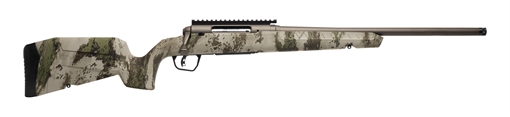 Picture of Savage Axis 2 Pro Woodland Camo Compact Rifle 6mm ARC 4rd Capacity 20" Fluted Threaded Barrel Synthetic Stock 32389