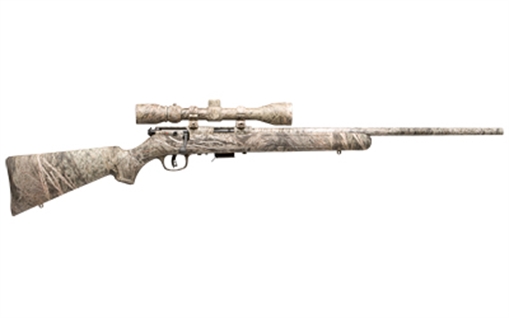 Picture of Savage Arms 93 XP, Bolt Action Rifle, 17 HMR, 21" Barrel, Matte Finish, Brush Camo, 10 Rounds, 1 Magazine, Includes 3-9x40mm Scope 96867