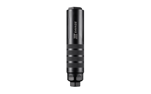 Picture of Savage Arms AccuCan, AC30, Suppressor, 30 Caliber, Threaded 5/8x24, Direct Thread Mount, Aluminum/Titanium Construction, Anodized Finish, Black 11701