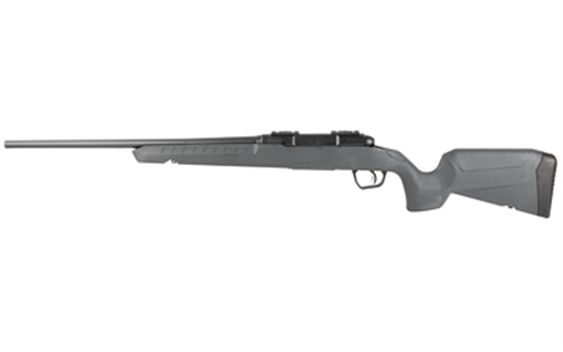 Picture of Savage Arms Axis 2 Compact 243 Win 4+1 20" Matte Black Heavy Sporter Barrel, Matte Black Drilled & Tapped Carbon Steel Receiver, Fixed Matte Gray Synthetic Stock, Right Hand 32120