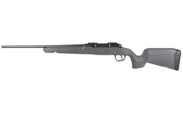 Picture of Savage Arms Axis 2 Compact 243 Win 4+1 20" Matte Black Heavy Sporter Barrel, Matte Black Drilled & Tapped Carbon Steel Receiver, Fixed Matte Gray Synthetic Stock, Right Hand 32120