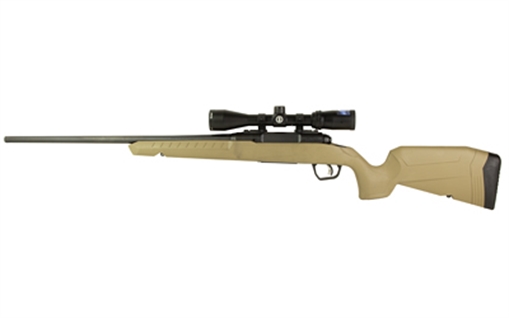 Picture of Savage Arms Axis 2 XP Combo Full Size 243 Win 4+1 22" Black Sporter Barrel, Black Carbon Steel Receiver Drilled & Tapped, Flat Dark Earth Fixed Synthetic Stock, Weaver 3-9x40mm Scope, Right Hand 32162
