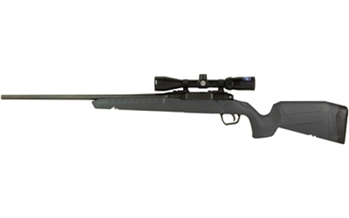 Picture of Savage Arms Axis 2 XP Combo Full Size 270 Win 4+1 22" Black Sporter Barrel, Black Carbon Steel Receiver Drilled & Tapped, Gray Fixed Synthetic Stock, Weaver 3-9x40mm Scope, Right Hand 32180