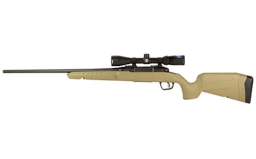 Picture of Savage Arms Axis 2 XP Combo Full Size 308 Win 4+1 22" Black Sporter Barrel, Black Carbon Steel Receiver Drilled & Tapped, Flat Dark Earth Fixed Synthetic Stock, Weaver 3-9x40mm Scope, Right Hand 32165