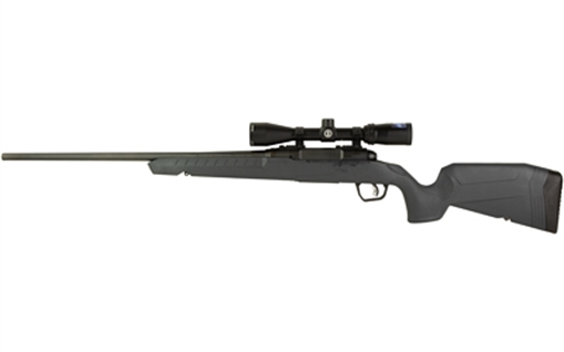 Picture of Savage Arms Axis 2 XP Combo Full Size 7mm-08 Rem 4+1 22" Black Sporter Barrel, Black Carbon Steel Receiver Drilled & Tapped, Gray Fixed Synthetic Stock, Weaver 3-9x40mm Scope, Right Hand 32175