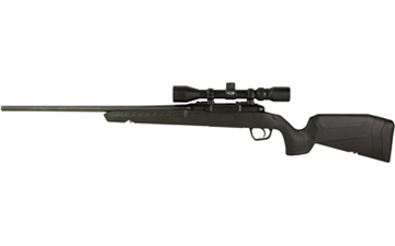 Picture of Savage Arms Axis XP Combo 270 Win 4+1 22" Matte Black Button Rifled Barrel, Matte Black Drilled & Tapped Carbon Steel Receiver, Fixed Sporter Black Synthetic Stock, Weaver 3-9x40mm, Right Hand 32010