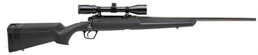 Picture of SAVAGE AXIS XP RIB 30-06 SPRG 22" BBL CS SPORTER BLACK SYNTHETIC STOCK 4RD DBM WEAVER 3-9X40MM SCOPE 57264