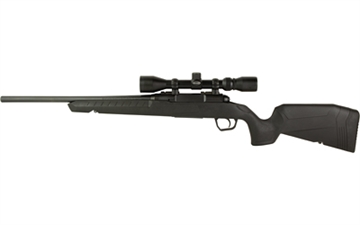 Picture of Savage Arms Axis XP, Bolt Action Rifle, 350 Legend, 18" Sporter Contour Barrel, Matte Finish, Black, Polymer Stock, 1 Magazine, 4 Rounds, Includes 3-9x40 Scope 32007