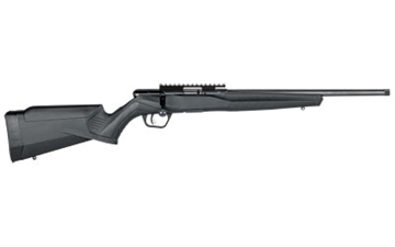 Picture of Savage Arms B Series FV-SR Full Size 17 HMR 10+1 16.25" Matte Black Heavy Threaded Barrel, Matte Black Picatinny Rail Carbon Steel Receiver, Matte Black Fixed Synthetic Stock, Right Hand 70803