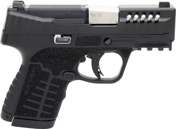 Picture of Savage Arms Stance XR 9mm 13+1 3.20" Natural Black Nitride Ported Stainless Steel Slide Black Glass Filled Nylon Grip Ambidextrous 67062