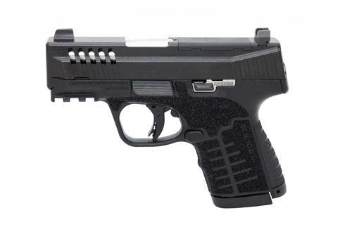 Picture of Savage Arms Stance XR 9mm 13+1 3.20" Natural Black Nitride Ported Stainless Steel Slide Black Glass Filled Nylon Grip Ambidextrous 67063