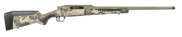 Picture of Savage Arms Impulse Big Game 6.5 Creedmoor 4+1 22" Threaded, Hazel Green Barrel/Rec, Woodland Camo AccuStock with AccuFit, Includes Detachable Box Mag 58022