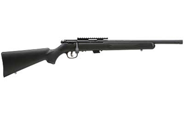 Picture of Savage Arms Mark II FV-SR Full Size 22 LR 5+1 16.50" Matte Black Fluted Threaded Barrel, Matte Black Picatinny Rail Carbon Steel Receiver, Matte Black Fixed Synthetic Stock, Right Hand 28702