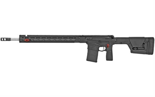 Picture of Savage Arms MSR 10 Precision, Semi-automatic Rifle, 6.5 Creedmoor, 22.5" Stainless Heavy Barrel, Adjustable Gas Block, Matte Finish, Black, Magpul PRS Stock, 20 Rounds, Right Hand 22974