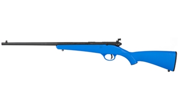 Picture of Savage Arms Rascal Youth 22 LR 1rd 16.13" Matte Black Sporter Barrel, Matte Black Carbon Steel Receiver, Blue Fixed Synthetic Stock, Right Hand 13785