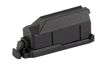 Picture of Savage Arms Single Shot Adapter, Integral Latch, Fits Savage Short Action Axis, Axis II, 110 Ultralite & 110 Apex, Polymer Construction, Black 56306