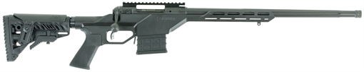 Picture of Savage 10BA Stealth 308 Win,7.62 NATO 20" 10+1 Matte Black 6 Position Fab Defense GLR-16 w/Adjustable Cheekpiece Stock 011356226372