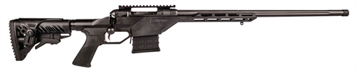 Picture of Savage 10BA Stealth 6.5 Creedmoor 24" 10+1 Matte Black 6 Position Fab Defense GLR-16 w/Adjustable Cheekpiece Stock 011356226389