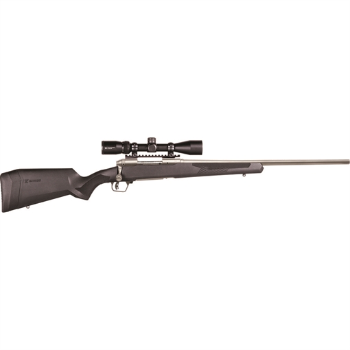 Picture of Savage Arms 110 Apex Storm XP 270 Win 4+1 22", Matte Stainless Metal, Synthetic Stock, Vortex Crossfire II 3-9x40mm Scope 57351