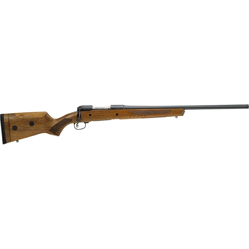 Picture of Savage Arms 110 Classic Full Size 270 Win 4+1 22" Matte Black Threaded Barrel, Matte Black Drilled & Tapped Carbon Steel Receiver, Adj Comb & LOP Satin Walnut Stock, Right Hand 57428
