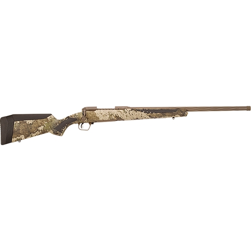 Picture of Savage Arms 110 High Country, Bolt Action Rifle, 308 Winchester, 22" Threaded Barrel, PVD Finish, True Timber Strata Camo Synthetic AccuStock, AccuTrigger, Detachable Box Magazine, 4 Rounds, Right Hand 57410