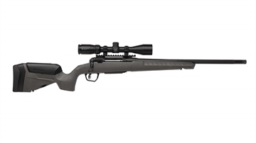 Picture of Savage 110 Trail Blazer XP Rifle 5.56mm 4rd Capacity 20" Threaded Fluted Barrel Flat Dark Gray Stock w/Crossfire II 3-9x40 32449